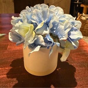 Fake Blue flower house decor